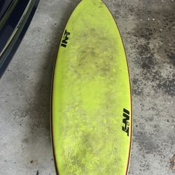 INT Blackball Beater 4’10” Softtop Hybrid Surfboard 