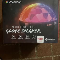 Speaker Portable Blue tooth LED Disco Light 