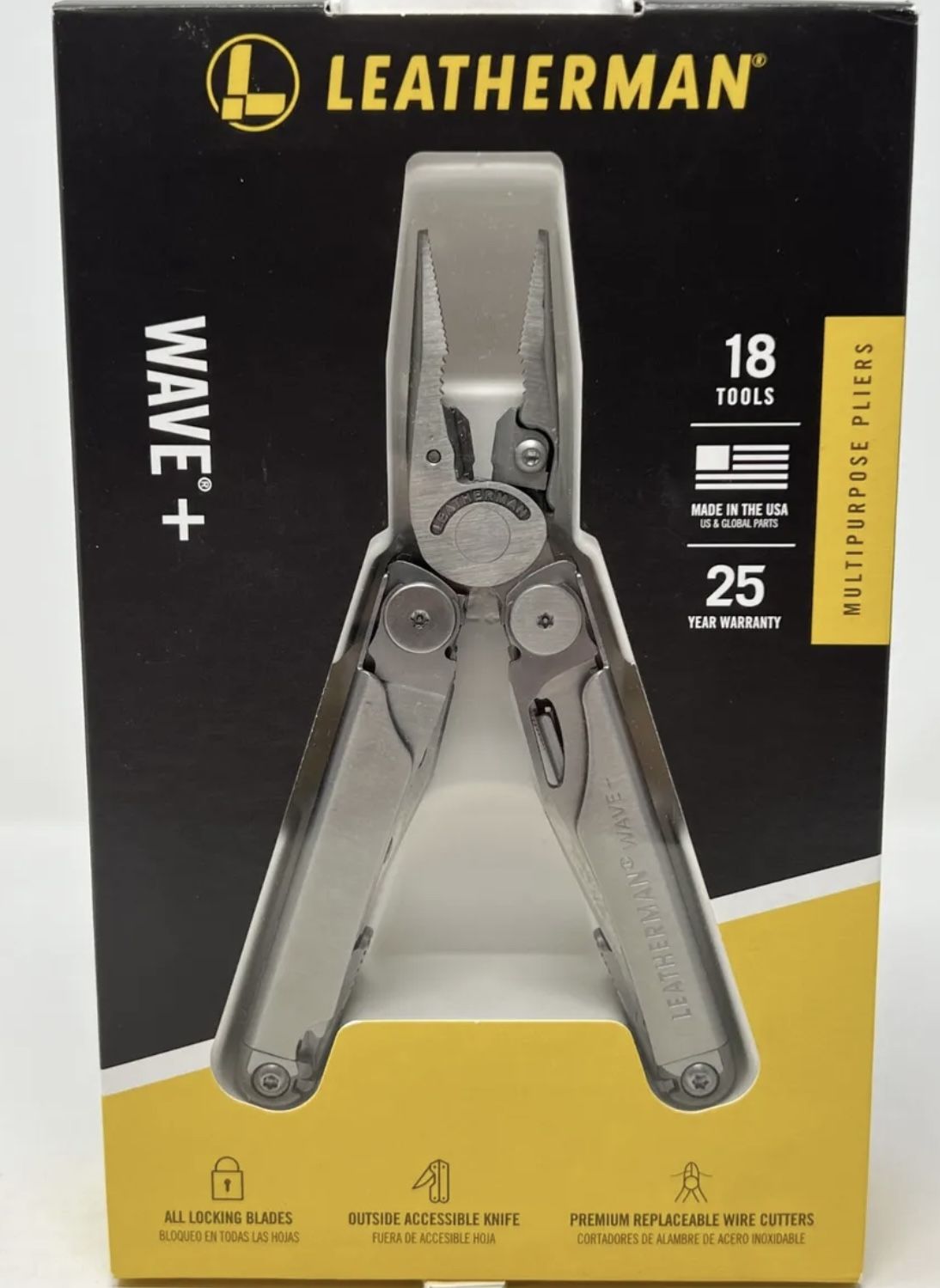 Leatherman Wave Plus 18 In 1 Multi tool New