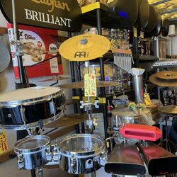 💥 Percussion Instruments Drum Set Studio FULL!