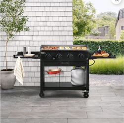 Member's Mark 4-Burner Propane Gas Griddle w/ Cover
