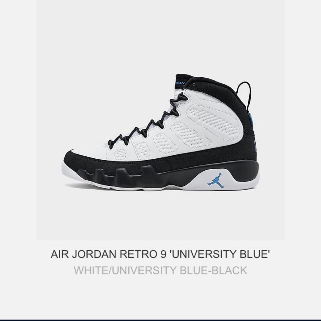 Jordan Retro 9 UB Size 10