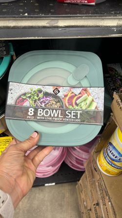8pcs bowl set