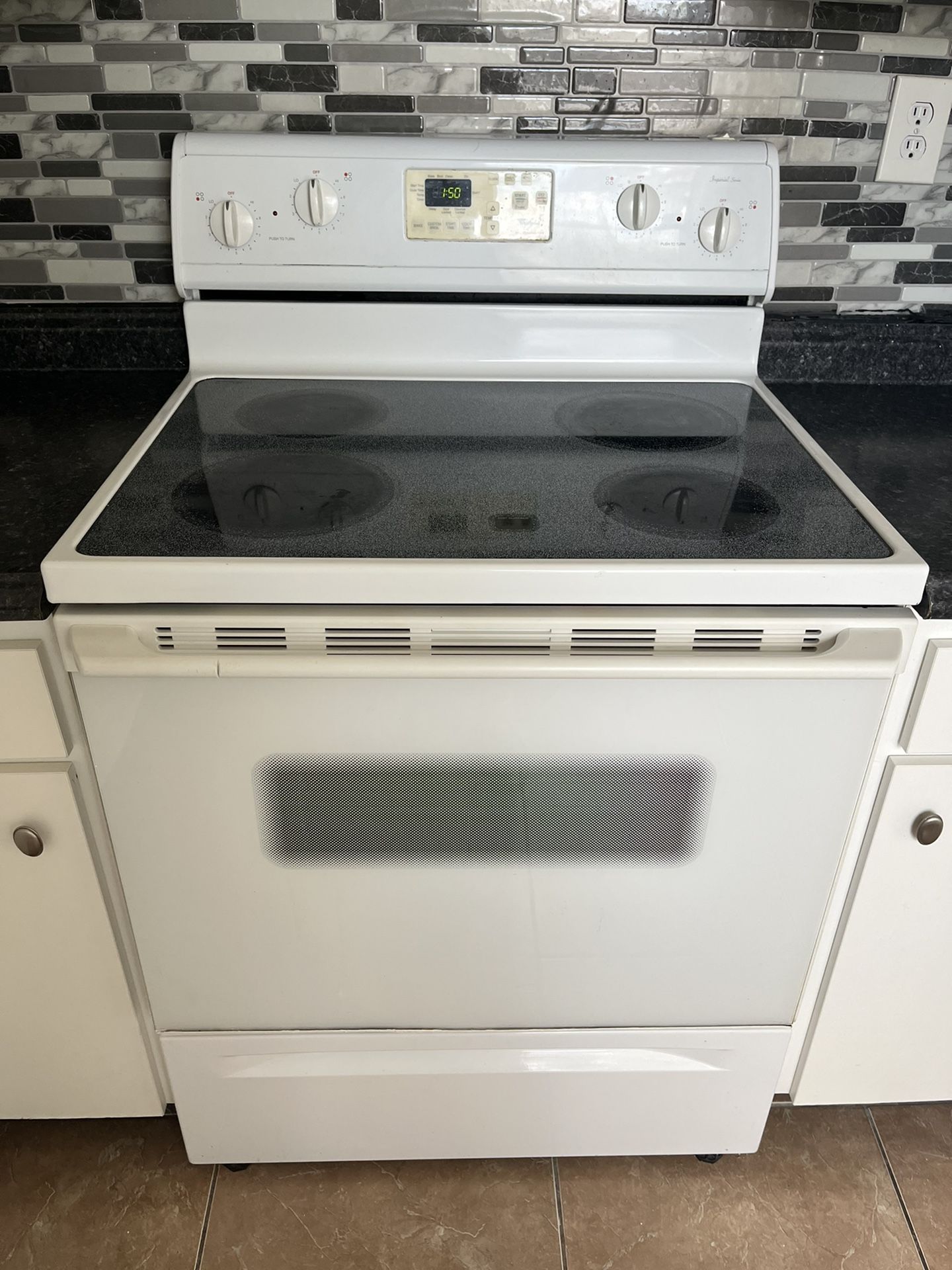 Whirlpool imperial series range with oven