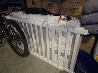 White Baby Crib W Mattress