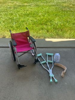 Our Generation Scooter, Wheelchair, Ice Cream Cart