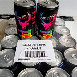 Bucked Up Energy Drink Miami 24-Pack