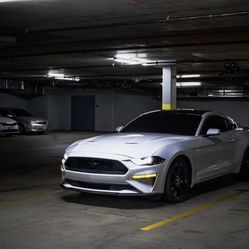 2018-2025 OEM White Front Bumper 