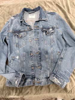 Old Navy Distressed Denim Jacket