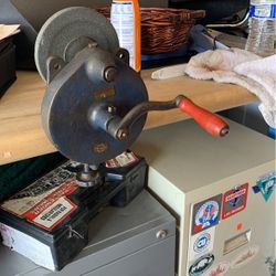 Antique Hand Cranked Grinder 