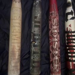 Asa/Usa softball bats like new