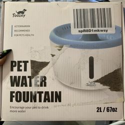 Pet Water Fountain