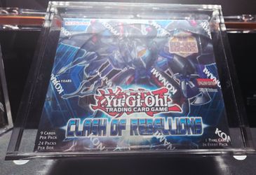 Yugioh clash of rebellions 1st ed booster box
