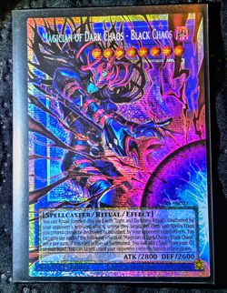 Magician of dark chaos- Black chaos Yu-Gi-Oh card