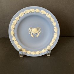 Wedgwood Jasperware: Vintage Zodiac Collection Plate Pin Tray