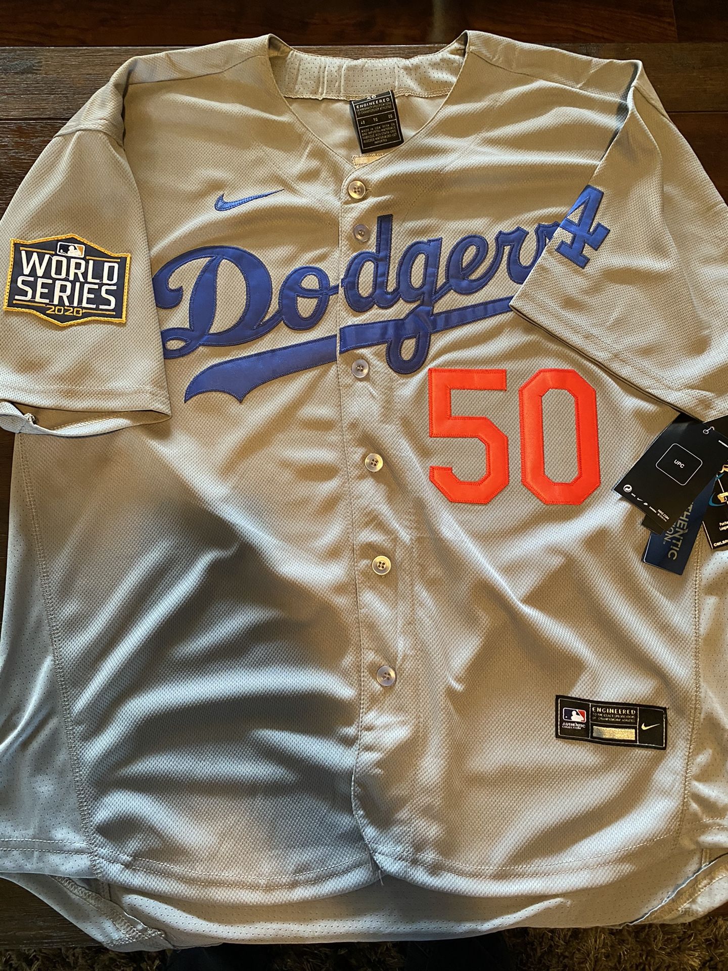 Dodgers Mookie Betts World Champions Jersey