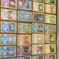 VINTAGE HOLO POKEMON CARD LOT (1999)  **READ DESC**