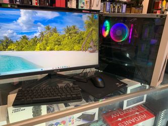 PC, Monitor, Keyboard, and Mouse.