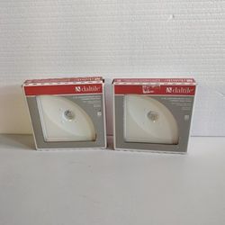 Restore 5 in. x 5 in. x 1 in. Resin Wall Mount Soap Dish in Bright White