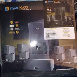 Kivani KV32 home theater system.
