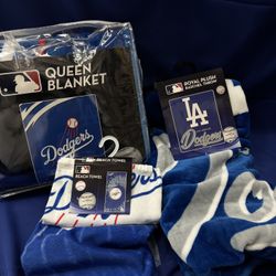 Dodgers Blanket & Beach Towel