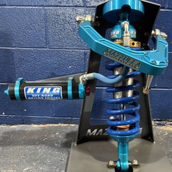 Kings 2.5 With Adjusters / Mazulla Billet King Blue Upper Control Arms 🔥🔥🔥