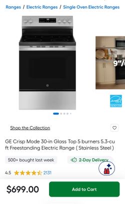 GE Electric Stove