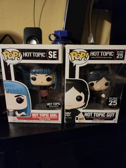 Hot Topic Guy and Girl Funko