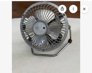 Massey Model Mf-4 All Metal 4" Tilting Fan