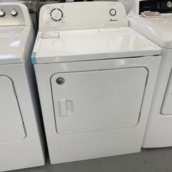 Amana White 6.5 Cu. Ft. Gas Dryer With Wrinkle Prevent Option