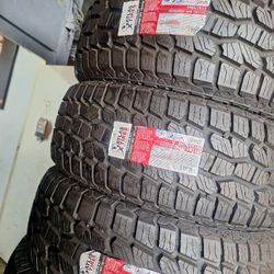 NEW FOUR TIRRS 275/55/20 AT ATLAS $680