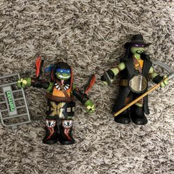 2 Teenage Mutant Ninja Turtles X WWE Leo as Finn Balor & Donatello as Undertaker