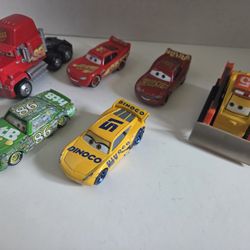Disney Pixar cars Lot of 6 Read description for details