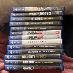 PS4 game Bundle 