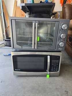 Toaster and microwave