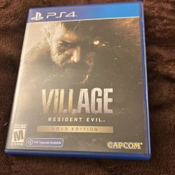Resident evil village, golden edition
