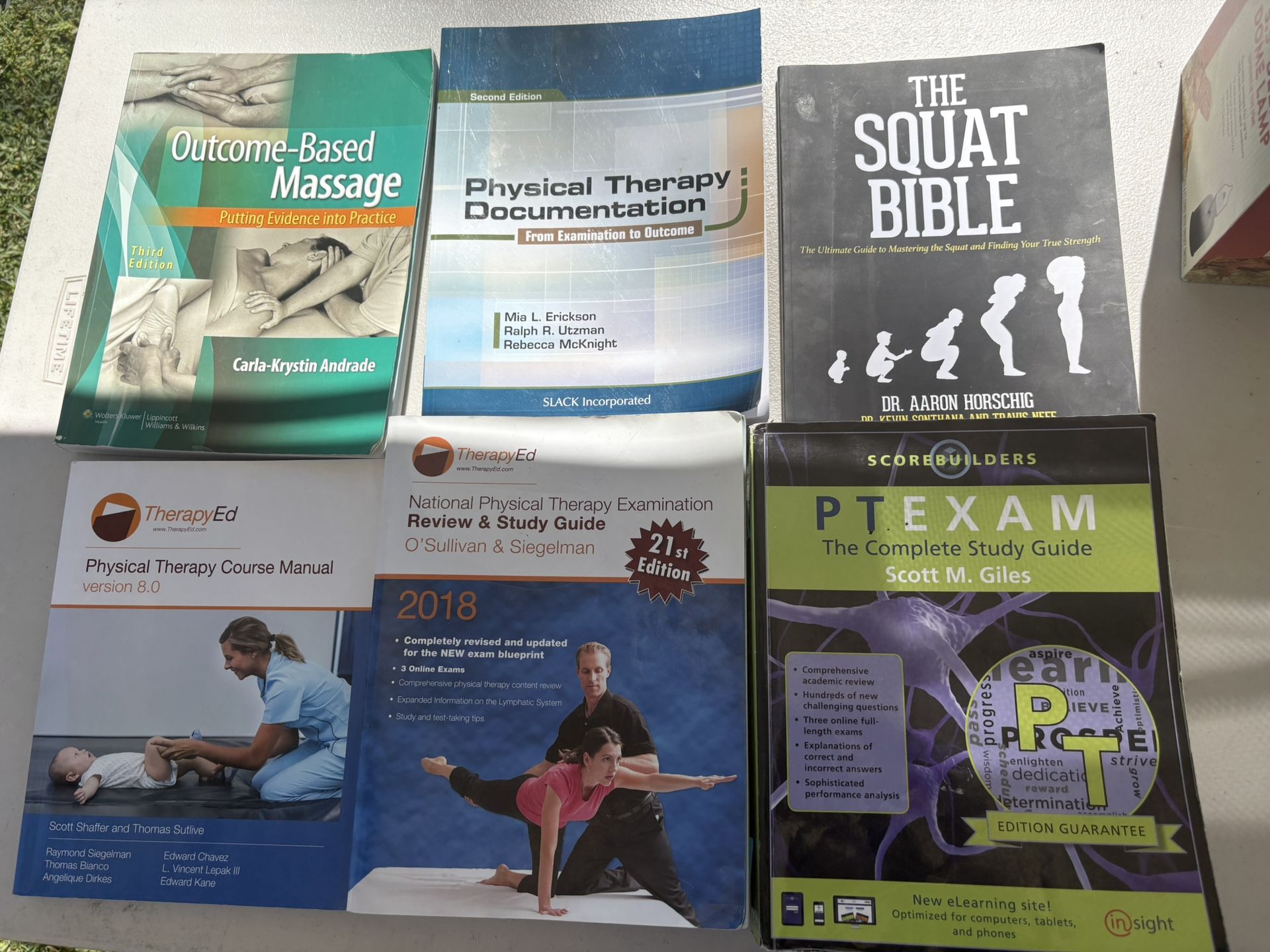 Physical therapy books