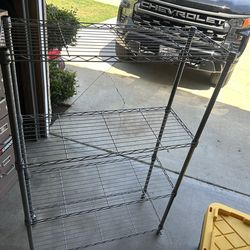 Mayo storage rack w/ wheels