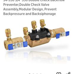 Back  Flow Valve 