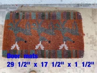 Door  mats  -  $5  each
