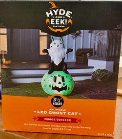 Halloween Inflatable Ghost Kitty Cat (Target)