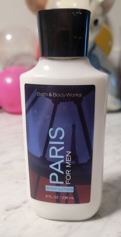 Discontinued & Unused Bath and Body Works "Paris for Men" Body Lotion