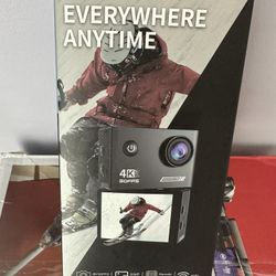 4K Camera With Remote Control 