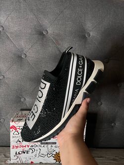 Dolce Gabbana black all diamond