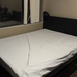 Queen Size Bed and Mattress 