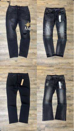 Purple/amiri/ksubi jeans