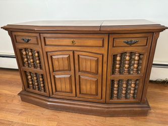 Vintage Sylvania Stereo Console