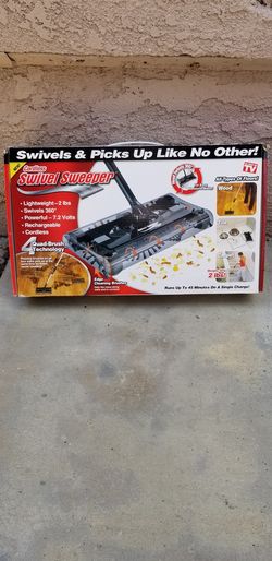 New Cordless Swivel Sweeper