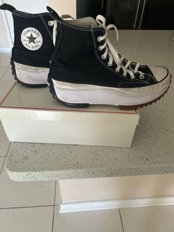 Converse Chuck Taylor All Star Platform High-Top Sneakers . Unisex. Women’s size 9. Excellent condition.