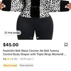 FeelinGirl Belt Waist Clincher SZ.Large